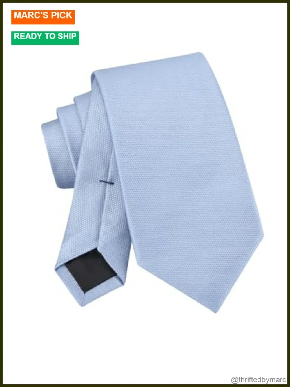 Classic Solid Tie – 3 1/8